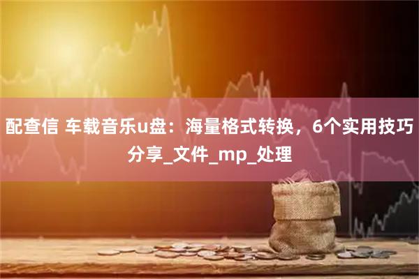 配查信 车载音乐u盘：海量格式转换，6个实用技巧分享_文件_mp_处理