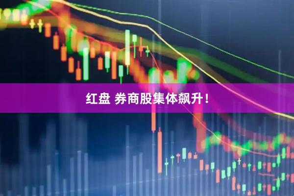 红盘 券商股集体飙升！