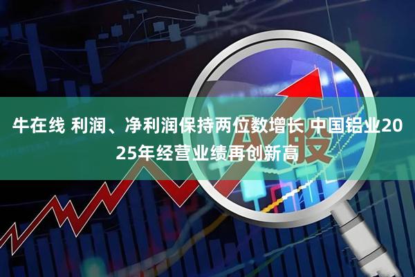 牛在线 利润、净利润保持两位数增长 中国铝业2025年经营业绩再创新高